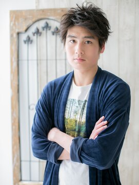 モッズヘア メン 新所沢店(mod's hair men) アップバングで好感度!束感カットビジカジ刈り上げショートB