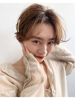 エイミー 布施店(eimee) 透明感,小顔ウェーブハンサムマッシュショート[布施/布施西北口