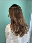 【手島】ショコラベージュハイライト