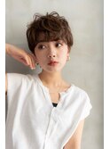 AUSTIN☆大人かわいい前髪セシルカットココアブラウンネオウルフ