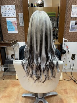 アンペガール(An Pegar) シールエクステ×ダブルカラー