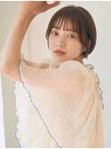 マニッシュショートショコラベージュ