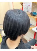 ツヤツヤブルーグレー