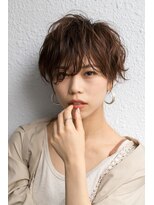 テラス 中百舌鳥(Terrace)&nbsp;ふんわりショートカット！前髪ありくすみカラー10代20代30代40代