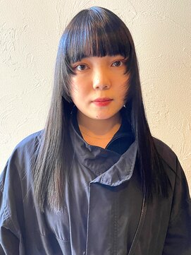 ヘアモード カクテル フェイスレイヤー×ブルーブラック 【MARIA】