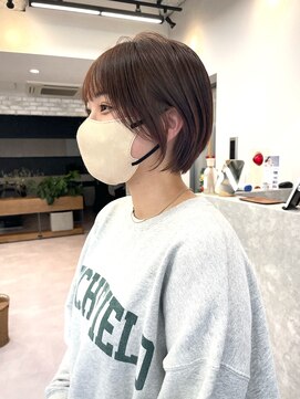 サンド 池袋(sand) イメチェン/ショート/チェリーブラウン/髪質改善