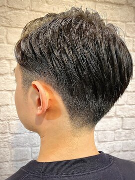 銀座マツナガ 新宿野村ビル店 ツーブロックアップバング