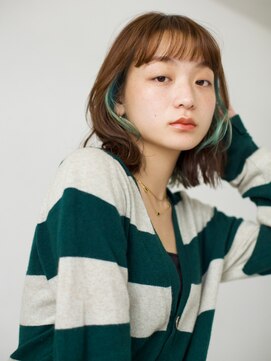 アラワラブルー(arrawarra blue) 【SNSで話題】インナーカラー/20代/30代/40代/50代/倉敷/白楽町