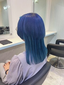 ランド 池袋(LAND) ネイビー×アクアブルー