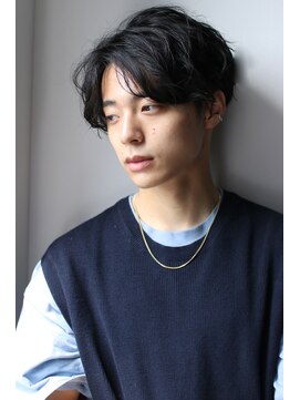 アントワープトーキョー(antwerp TOKYO) 波巻きツイストスパイラルパーマメンズパーマ白髪染めハイライト