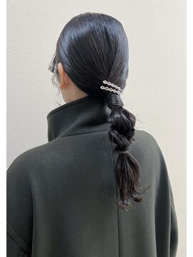 シャンプーボーイ お呼ばれヘア