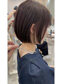 オール世代おすすめ丸みボブミニボブ肩上ボブ