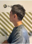 働く男の王道スタイル ベリーショート アップバング #5
