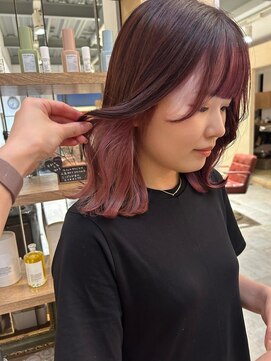 ルシュカイチマルニ(Rasca102) Rasca◇インナーピンク　ピンクベージュ　ピンクカラー