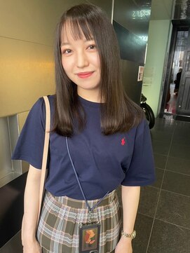 ガリカ 大名(Gallica) 【恒吉佐央理】ブリーチなし艶感たっぷりオリーブグレージュ