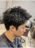 新潟スパイキーショート　新潟メンズパーマ