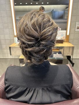 ヴェント(VENTO) フルアップヘアアレンジ/セット/アレンジヘア/アップ/アレンジ