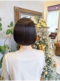 丸みツヤボブ
