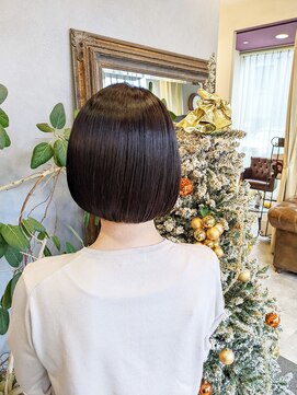 ガネーシャ(ganesya) 丸みツヤボブ