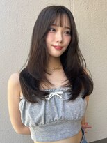 ユーフォリア 新宿通り(Euphoria) ワンホンヘア/韓国ヘア/ウルフ/前髪[レイヤーカット