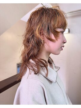 ソイ コンク 下北沢(soi conc) 【wolf perm】マッシュバング_ウルフパーマ_前髪パーマ_ウルフ