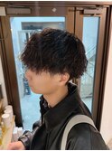 波巻パーマ/マッシュ/スパイラル/メンズカット/ウルフ