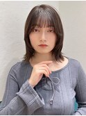イメチェン外ハネボブ美髪×ブリーチなしレイヤー韓国[立川]