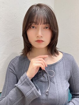 ロンド レグリーズ 立川(Lond leglise) イメチェン外ハネボブ美髪×ブリーチなしレイヤー韓国[立川]