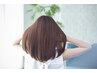 【クセ毛とカラーの悩みを解消】髪質改善プレミアム縮毛矯正+カラー+カット