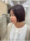 【stylistカメナシ】切りっぱなしボブ