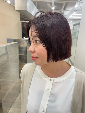 アネンド(anend) 【stylistカメナシ】切りっぱなしボブ