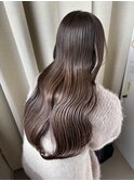 レイヤーカット/韓国/ベージュカラー/髪質改善