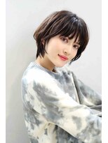ハウス(the HOUSE) 上品なブラウンカラーの大人ショートスタイル♪
