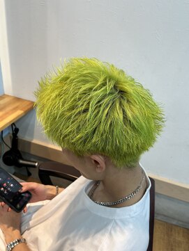 アン ブリーチ(UN BLEACH) 【ブリーチカラー】ライムグリーン