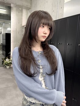 ローレン(Lolen.)の写真/顔周りの「おくれ毛」だけで更に可愛く◎顔の印象を左右する《前髪&顔周り》のカットならLolen.にお任せ☆