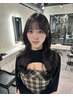 【reito指名限定】韓国顔周り・前髪カット＋ケアカラー＋潤艶トリートメント