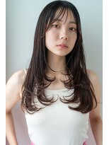 ホーミートウキョウ(HOMIE TOKYO)&nbsp;レイヤーカット/マロンベージュ/ハイライト/ダブルカラー/前髪