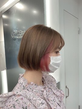 ジーナ 船橋(Zina) 髪質改善*マチルダボブアッシュカラー*美髪【Zina船橋】