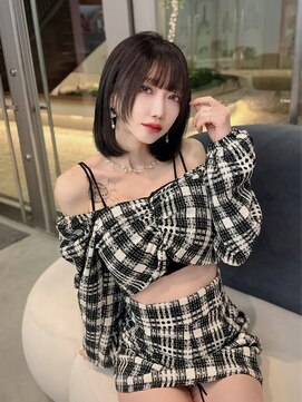 クム(kumu) 【kumu】ミディアムレイヤー/顔周りカット/栄/名古屋