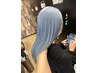 【翼】エフェクトブリーチ+クイック髪質改善TR ￥18000