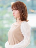 【VIALA自由が丘】ゆるふわミディアム×ナチュラルパーマ