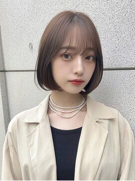 【Ｌｅ’ａ】ボブ　グレージュカラー