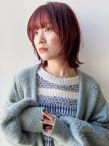 ディッセンバー 渋谷(December)&nbsp;レッドブラウン/レッドカラー/ブリーチなし/ダブルカラー