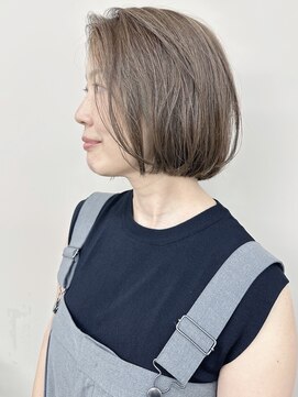 モリオ(morio) ＊大人ボブ内巻きボブ顎ラインボブ軽めボブ柔らかボブ耳かけボブ