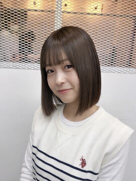 デイジーサイン(day's eye Sign) ボブ×オリーブベージュ