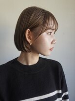 POCKET郡山安積店 ショートカットレイヤーカット髪質改善縮毛矯正【4月1日OPEN予定】&nbsp;ミニボブ×ダブルカラー