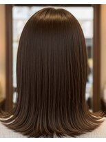 アズグロウヘアー(AS GROW HAIR) 【乾かすだけ】美髪ストレート×外ハネ
