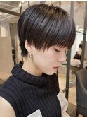 ショートボブショートカットレイヤーカットボブ