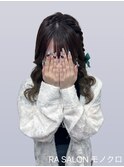 【推し活ヘアメ】編みたらしヘア
