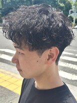 レーヴ(reve)&nbsp;【メンズ】アップバング　シャドウパーマ ツイストスパイラル